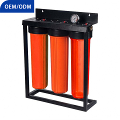Wholesale Big Blue Water Filter Whole House Large Flow Jumbo 20 4.5inch Commercial Water Purifier System with Pressure Gage,Canada Wholesale Big Blue Water Filter Whole House Large Flow Jumbo 20 4.5inch Water Purifier System with Pressure Gage,Purithm