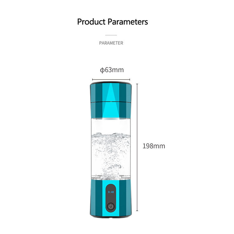 Portable 6000ppb Cold Battery-Powered Rich Hydrogen Water Bottle & Cup Generator with SPE/PEM Filter,Portable Hydrogen Water Bottle&Cup Generator with SPE/PEM Filter,Purithm