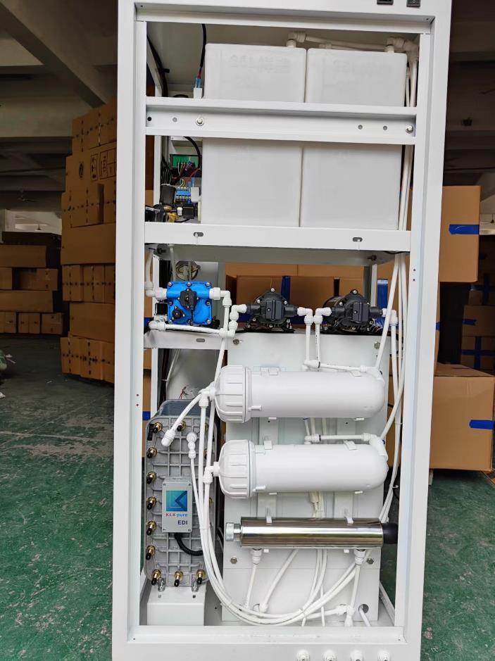New 250 LPH Ultrapure Water RO Treatment EDI Plant Reverse Osmosis System Purifier Equipment for Water Desalination,250 LPH Ultrapure Water RO Treatment EDI Plant Reverse Osmosis System,Purithm