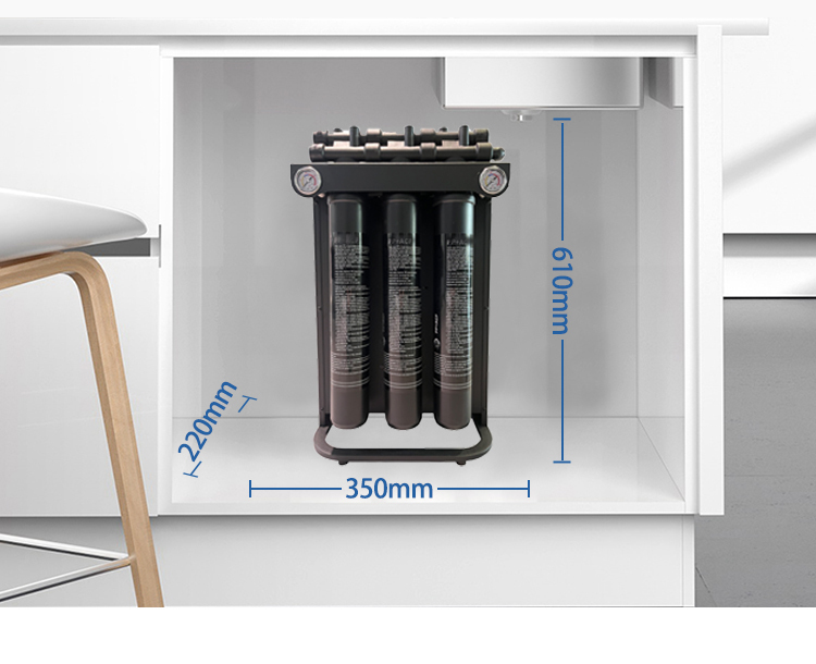 Commercial RO Water Purifier for Juicer Rice Steamer Ice Maker Filter Reverse Osmosis Large flow Water Filter System,RO-2000G Commercial Water Purifier Reverse Osmosis Water Filter System,Purithm