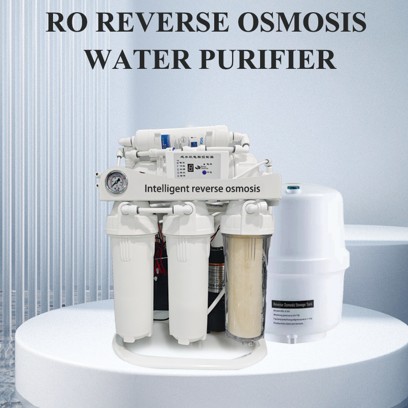 400G RO Reverse Osmosis Water Purifier RO Water System RO Water Filtration Purifier Machine with TDS Display Screen,Reverse Osmosis Water Purifier Filtration System for Household,Purithm