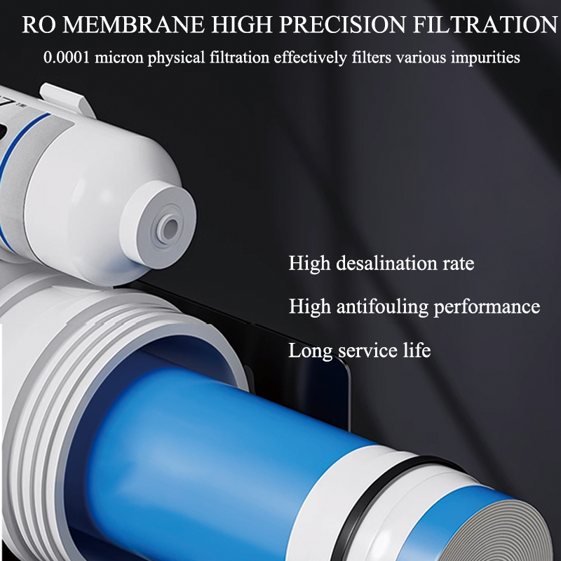 400G RO Reverse Osmosis Water Purifier RO Water System RO Water Filtration Purifier Machine with TDS Display Screen,Reverse Osmosis Water Purifier Filtration System for Household,Purithm