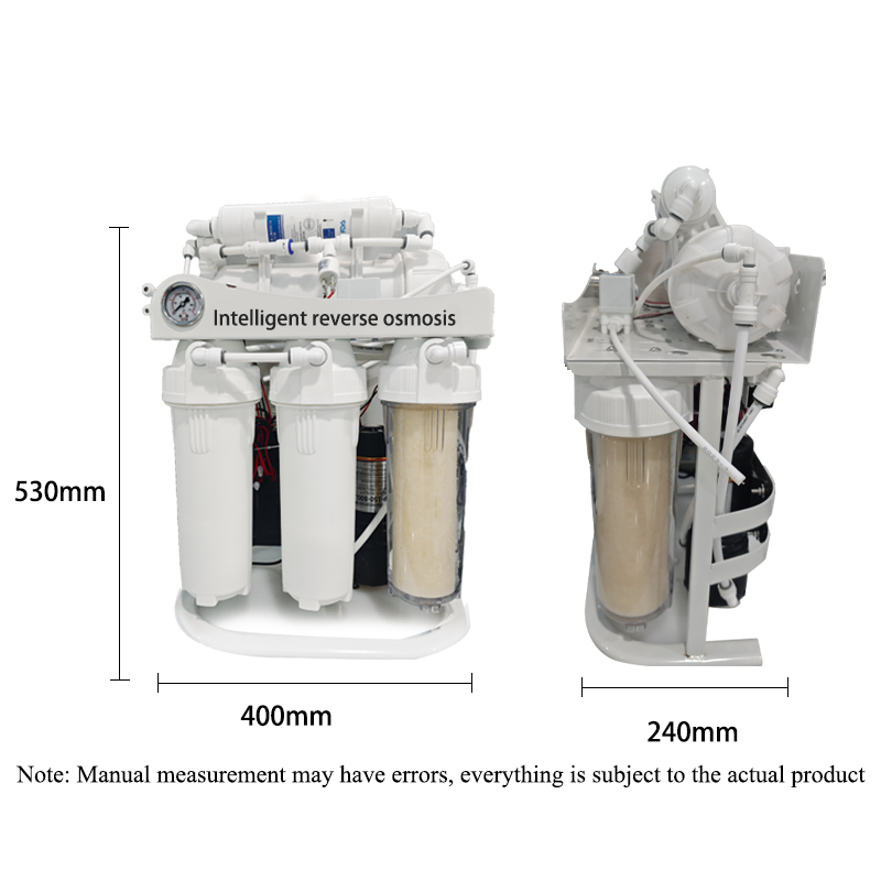 400G RO Reverse Osmosis Water Purifier RO Water System RO Water Filtration Purifier Machine with TDS Display Screen,Reverse Osmosis Water Purifier Filtration System for Household,Purithm