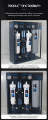 Commercial 1600GPD 6-Grade Reverse Osmosis Water Filter Self-Cleaning Central Water Treatment System USB/Electric for Hotels,Reverse Osmosis Water Purifier for Commercial Hotel coffee shop,Purithm