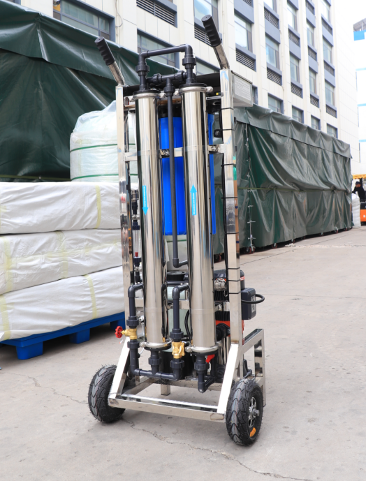 Integrated Mobile RO DI Pure Water System All-in-one Portable Reverse Osmosis Machine for Various Cleaning Tasks,Reverse Osmosis DI Pure Water System Portable RO Filtration Machine,Purithm