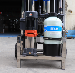 Integrated Mobile RO DI Pure Water System All-in-one Portable Reverse Osmosis Machine for Various Cleaning Tasks,Reverse Osmosis DI Pure Water System Portable RO Filtration Machine,Purithm