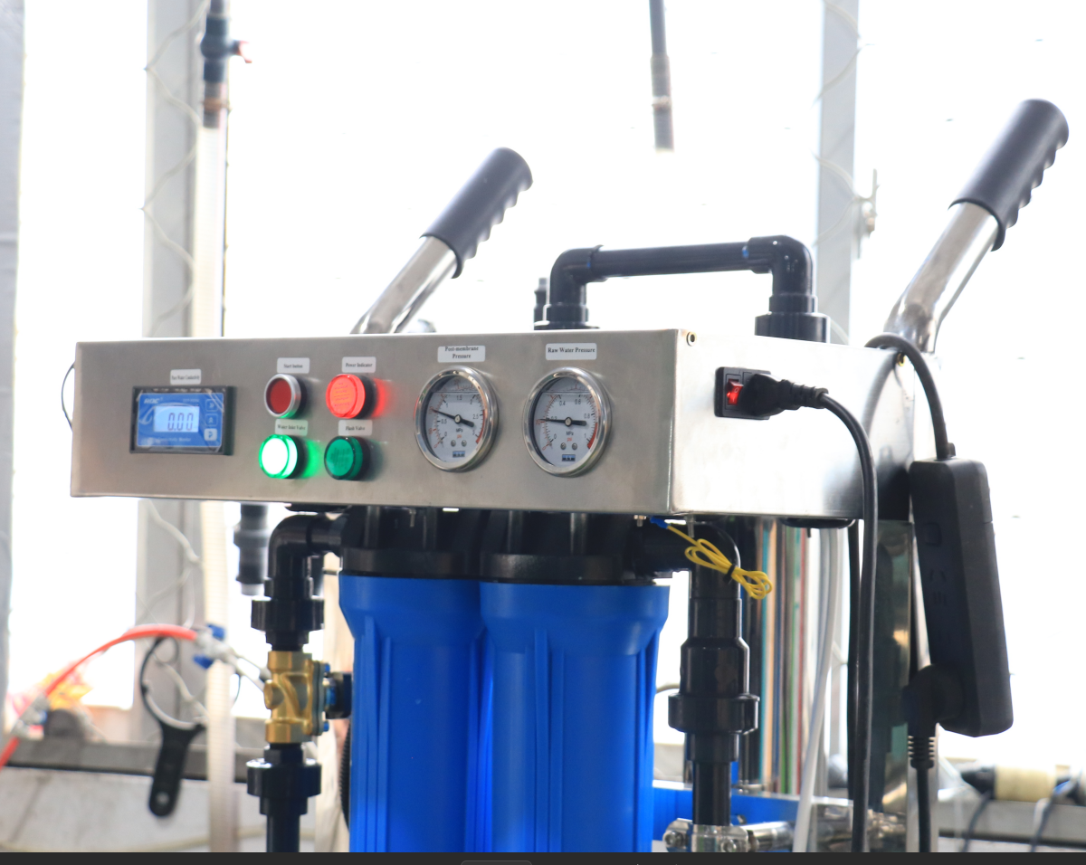 Integrated Mobile RO DI Pure Water System All-in-one Portable Reverse Osmosis Machine for Various Cleaning Tasks,Reverse Osmosis DI Pure Water System Portable RO Filtration Machine,Purithm