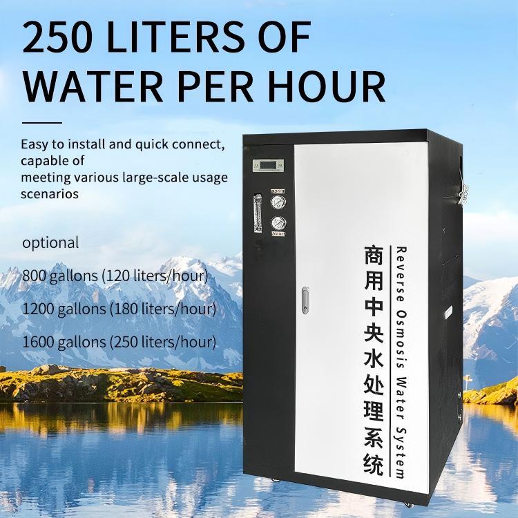 Commercial and Industrial Alkaline Water Ionizer Portable Reverse Osmosis System Electric Power Source for Household Use,Commercial RO Water Purification System Reverse OsmosisWater Purifier,Purithm
