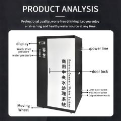 Commercial and Industrial Alkaline Water Ionizer Portable Reverse Osmosis System Electric Power Source for Household Use,Commercial RO Water Purification System Reverse OsmosisWater Purifier,Purithm