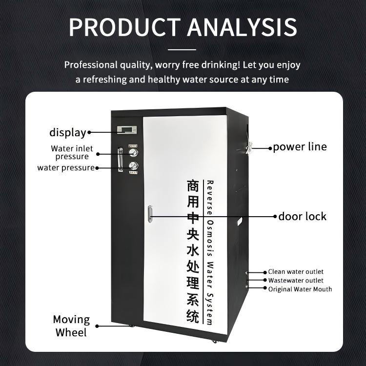 Commercial 1200g/h Electric RO Water Purification System Portable Household Reverse Osmosis Drinking Water Purifier,Commercial RO Water Purification System Drinking Water Purifier,Purithm