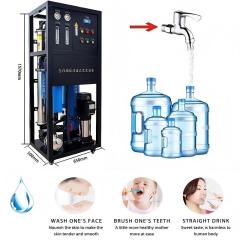 New 500 Litres Per Hour Industrial Water Purification Machinery Desalination Rate Water Treatment Equipment Reverse Osmosis Water Filter,New 500 Litres Per Hour Industrial Water Purification Machinery Desalination Rate Water Treatment Equipment Reverse Osmosis Water Filter,Purithm