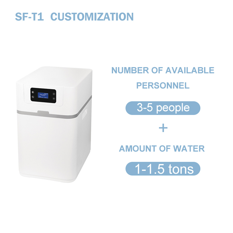 New Technology Portable Electric & Manual Water Softener Household Pre-Filtration Resin Softener with Magnetic Heating Feature,Water Softener Household Whole house water filter Softener,Purithm