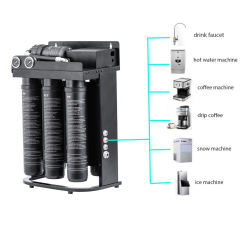High-Flow Commercial 800GPD Reverse Osmosis Purification system RO Water Filter System for home business,Quick Installation 800GPD Compact Reverse Osmosis 5-Stage Filtration Water Filter System Home Hotel Use Electric Under-Sink,Purithm