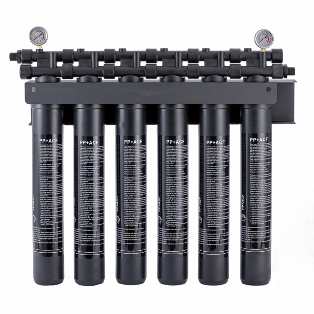 Commercial High-Flow Fast Fitting  Water Purifier for Outdoor Coffee Beverages Manual Ice Cart RV Use,Commercial Grade 6 High-Flow Fast Fitting Plastic Water Purifier for Outdoor Home Use for Coffee Beverages Manual Ice Cart RV,Purithm