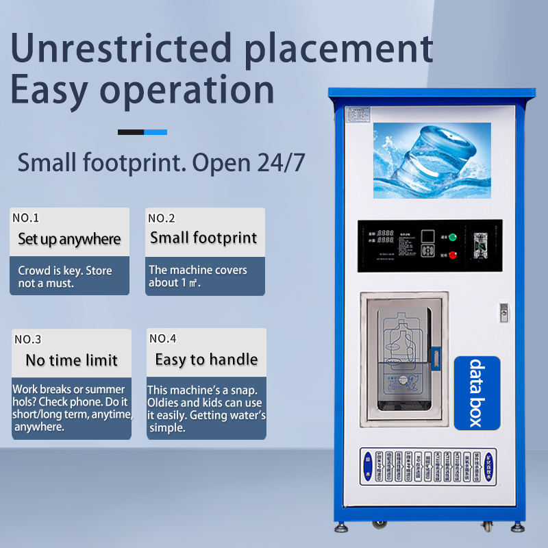 OEM Customized 2026 New Hot Sale Outdoor 24H Smart Self-Service Water Vending Machine for Business with RO System,Smart Self-Service Water Vending Machine for Business with RO System,Purithm