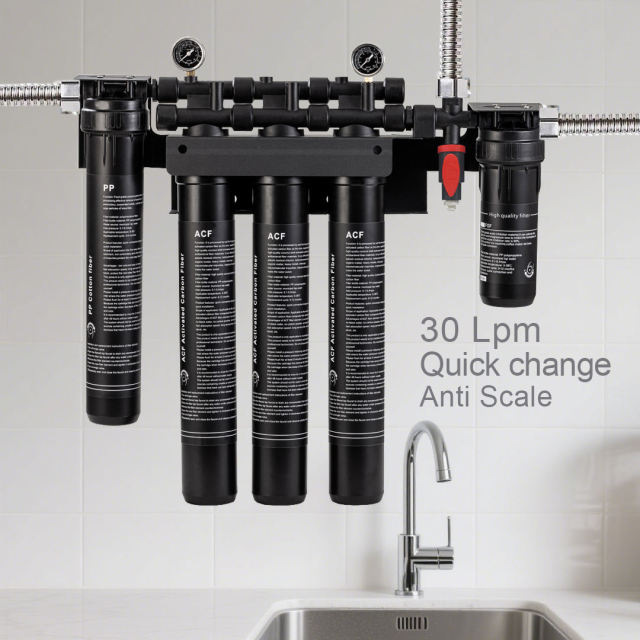 30Lpm High Flow Plastic Scale Prevention Water Treatment System Wall Mount Commercial Grade High Demand Coffee Shop Hotel RV,30Lpm High Flow Plastic Scale Prevention Water Treatment System Wall Mount Commercial Grade High Demand Coffee Shop Hotel RV,Purithm