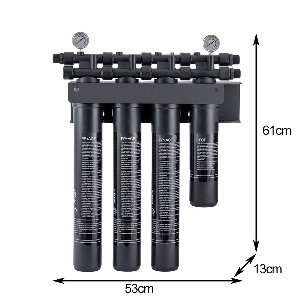 High-Flow Activated Carbon Water Filter Anti-Scale Purifier for Commercial Ice machine Coffee Beverages Machines,High-Flow commercial Activated Carbon Water Filter Anti-Scale Purifier,Purithm