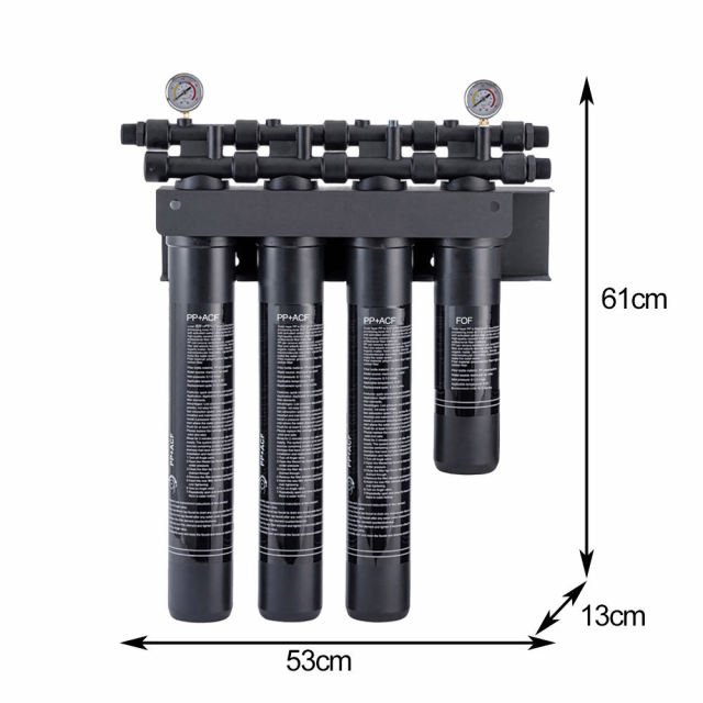 High-Flow Activated Carbon Water Filter Anti-Scale Purifier for Commercial Ice machine Coffee Beverages Machines,High-Flow commercial Activated Carbon Water Filter Anti-Scale Purifier,Purithm