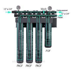 High-Flow Activated Carbon Water Filter Anti-Scale Purifier for Commercial Ice machine Coffee Beverages Machines,High-Flow commercial Activated Carbon Water Filter Anti-Scale Purifier,Purithm