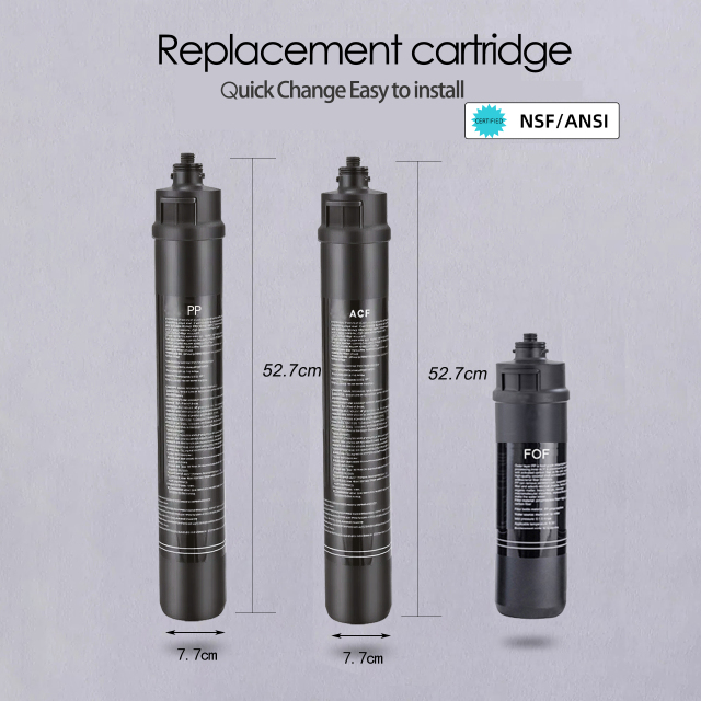 Commercial High Flow Water Filter sytem for Milk Tea Quick Fitting FOF Anti-Scale Coffee Beverage wate Purifier Manual No Waste Water Household,Commercial High Flow Water Filter sytem for Milk Tea coffee shop,Purithm