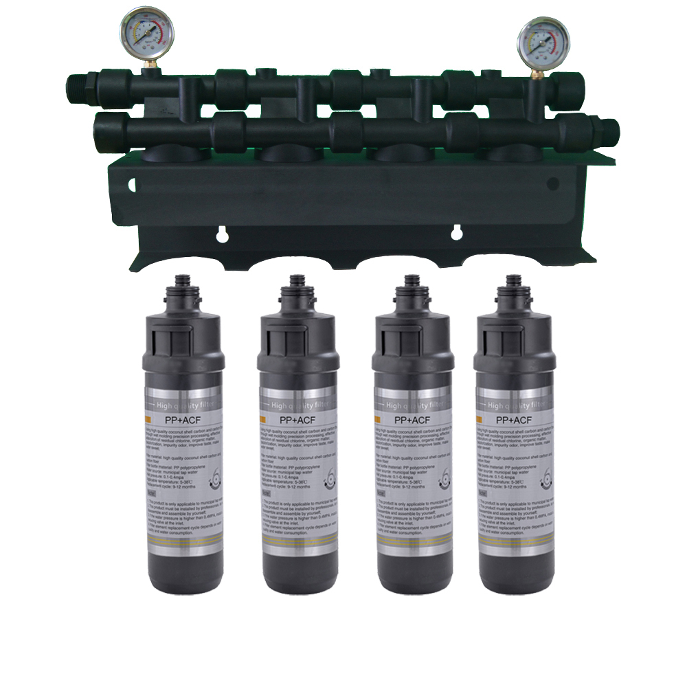 High-Flow Water Filter System Quick Change Commercial water purification system for Coffee & Ice Machine Household Hotel Kitchen,High-Flow Quick Change Water Filter System for Household Commercial,Purithm
