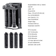 High-Flow Commercial 800GPD Reverse Osmosis Purification system RO Water Filter System for home business800GPD Compact RO System Quick-Fit Reverse Osmosis Water Filter Alkaline Mineral KDF Purifier Electric for Home Use Sink,High-Flow Commercial 800GPD Reverse Osmosis system,Purithm