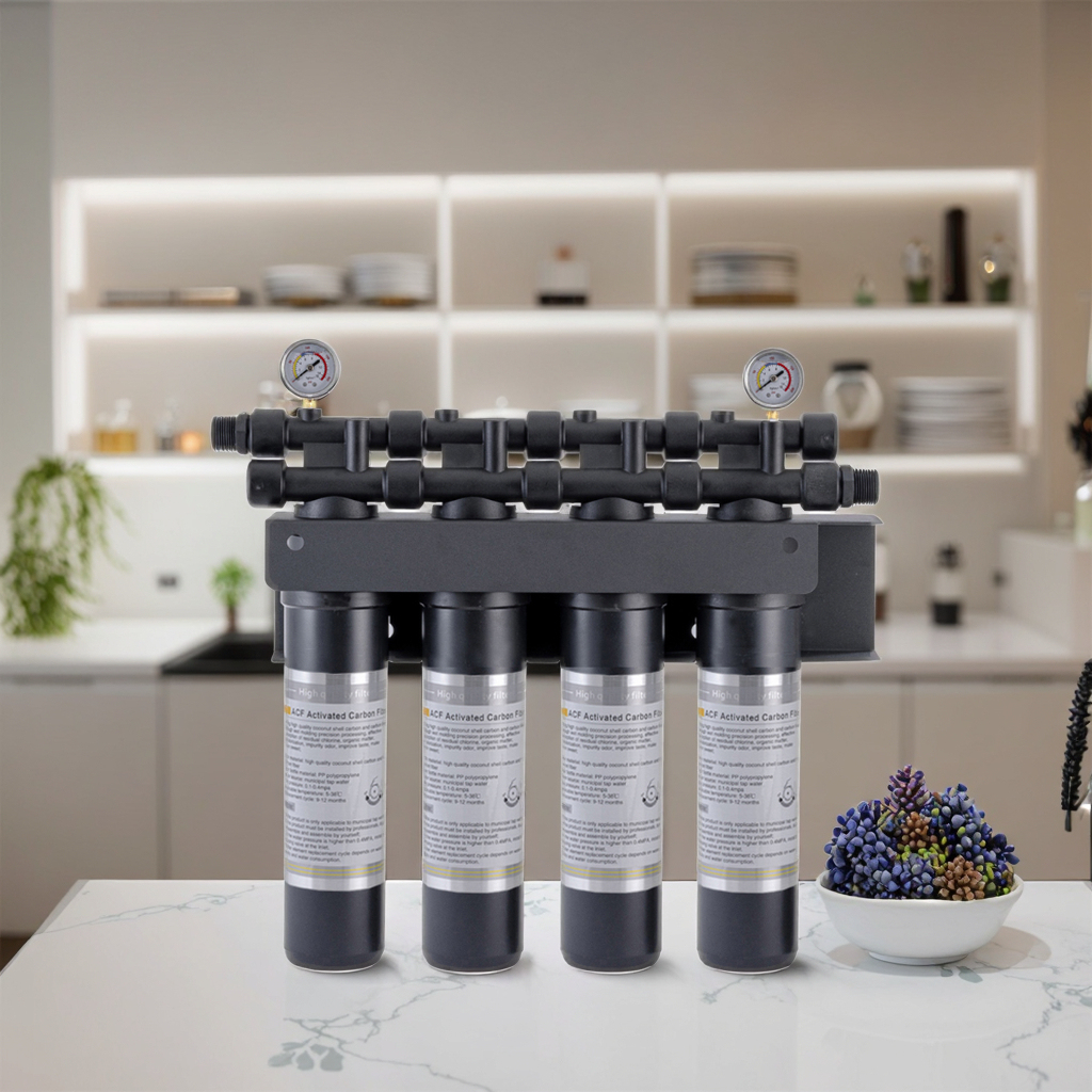 36Lpm High-Flow Quick Change Water Filter System for Household Commercial Coffee & Ice Machine Hotel Kitchen,High-Flow Quick Change Water Filter System for Household Commercial,Purithm