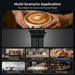 High Flow Folded Activated Carbon Fiber 45L/Min Pre-filter Water Purifier Coffee Shops Home and Commercial Use Car-mounted,High Flow Folded Activated Carbon Fiber 45L/Min Pre-filter Water Purifier Coffee Shops Home and Commercial Use Car-mounted,Purithm