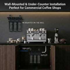 High Flow Folded Activated Carbon Fiber 45L/Min Pre-filter Water Purifier Coffee Shops Home and Commercial Use Car-mounted,High Flow Folded Activated Carbon Fiber 45L/Min Pre-filter Water Purifier Coffee Shops Home and Commercial Use Car-mounted,Purithm
