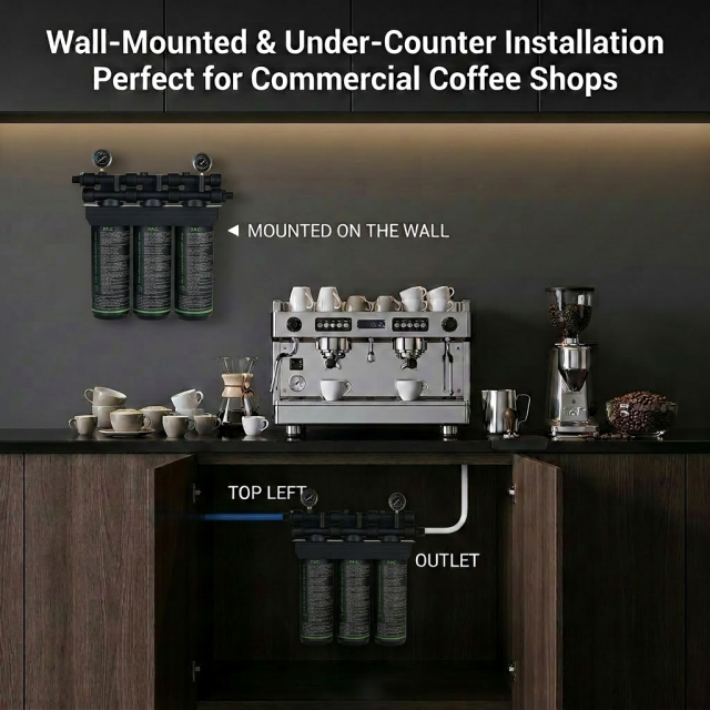 High Flow Folded Activated Carbon Fiber 45L/Min Pre-filter Water Purifier Coffee Shops Home and Commercial Use Car-mounted,High Flow Folded Activated Carbon Fiber 45L/Min Pre-filter Water Purifier Coffee Shops Home and Commercial Use Car-mounted,Purithm