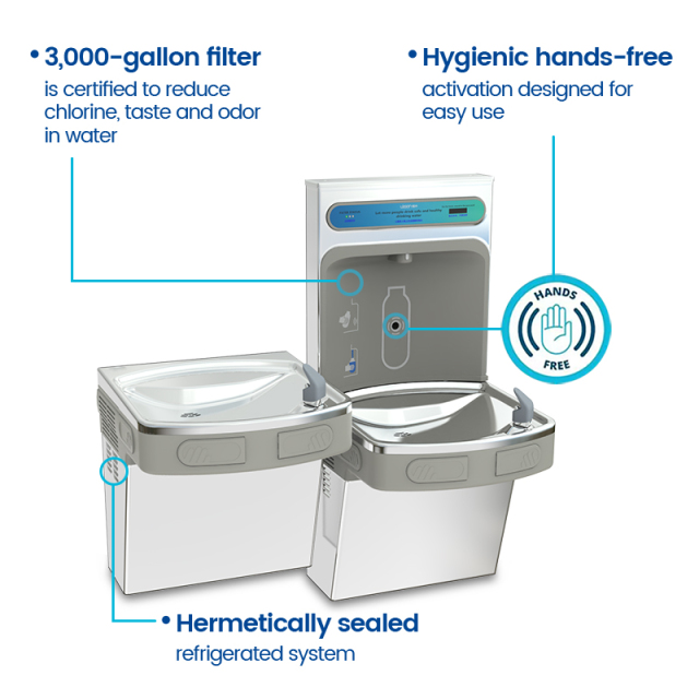 304 Stainless Steel Wall Mounted Bottle Filling Station Drinking Water Fountain Water Cooler,automatic water dispenser purifier with drinking water fountains,Purithm