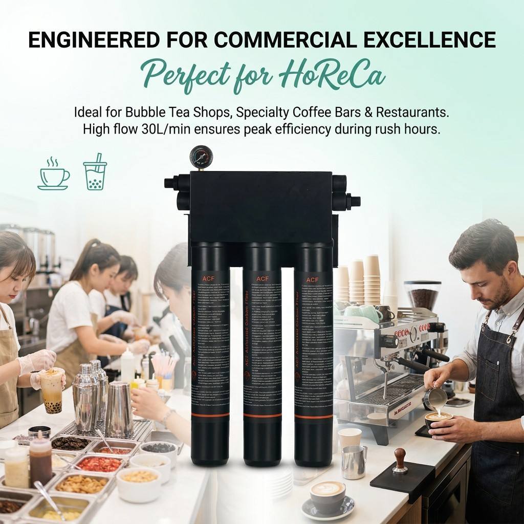 OEM ODM Custom 30LPM Wall-Mounted Large flow Water Purifier 0.5 Micron Filtration for Restaurants Outdoor RV Home,OEM ODM Custom 30L Water-Free Wall-Mounted Front Water Purifier 0.5 Micron Filtration for Restaurants Outdoor RV Home,Purithm