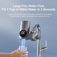 Smart Faucet Water Purifier Home Direct Drinking Kitchen Bathroom Dual Water Dispenser Anti-scaling Ceramic ABS Plastic Filter,Smart Faucet Water Purifier Purifier Tap water Filter,Purithm
