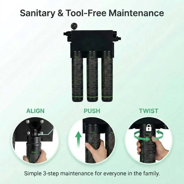 Customized Manual 30L Wall-mounted Carbon Fiber Front Water Purifier 30L/min for Home Commercial RV Outdoor Use,Can Be Mass Customized Manual 30L Wall-mounted Carbon Fiber Front Water Purifier 30L/min for Home Commercial RV Outdoor Use,Purithm
