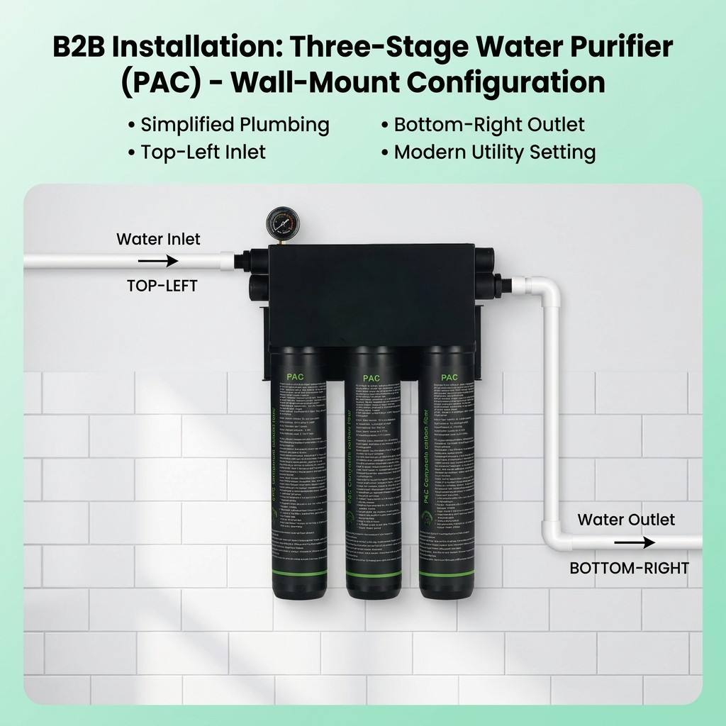 Customized Manual 30L Wall-mounted Carbon Fiber Front Water Purifier 30L/min for Home Commercial RV Outdoor Use,Can Be Mass Customized Manual 30L Wall-mounted Carbon Fiber Front Water Purifier 30L/min for Home Commercial RV Outdoor Use,Purithm
