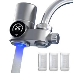 Smart Faucet Water Purifier Home Direct Drinking Kitchen Bathroom Dual Water Dispenser Anti-scaling Ceramic ABS Plastic Filter,Smart Faucet Water Purifier Purifier Tap water Filter,Purithm