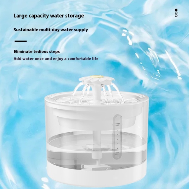 New Cat Water Fountain Automatic water Filtration Circulating Flowing Water Quiet Filter Smart Pet Water Dispenser,Automatic Water Filter Smart Pet Water Dispenser,Purithm