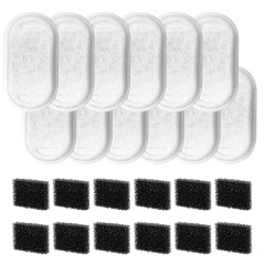 12 runway filter elements + 12 square filter cottons