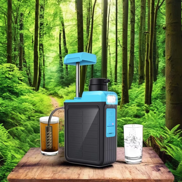 Large Flow Water Filter Camping Emergency Portable Electric Water Purifier for Personal Survival Gear Kits Travel Essentials,Large Flow Water Filter Camping Emergency Portable Electric Water Purifier for Personal Survival Gear Kits Travel Essentials,Purithm