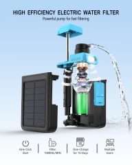Portable Eco-Friendly Electric Water Filter Straw 0.01 Microns Reverse Osmosis Water Filter Solar Charger SOS for Drinking Water,Portable Eco-Friendly Electric Water Filter Straw 0.01 Microns Reverse Osmosis Water Filter Solar Charger SOS for Drinking Water,Purithm