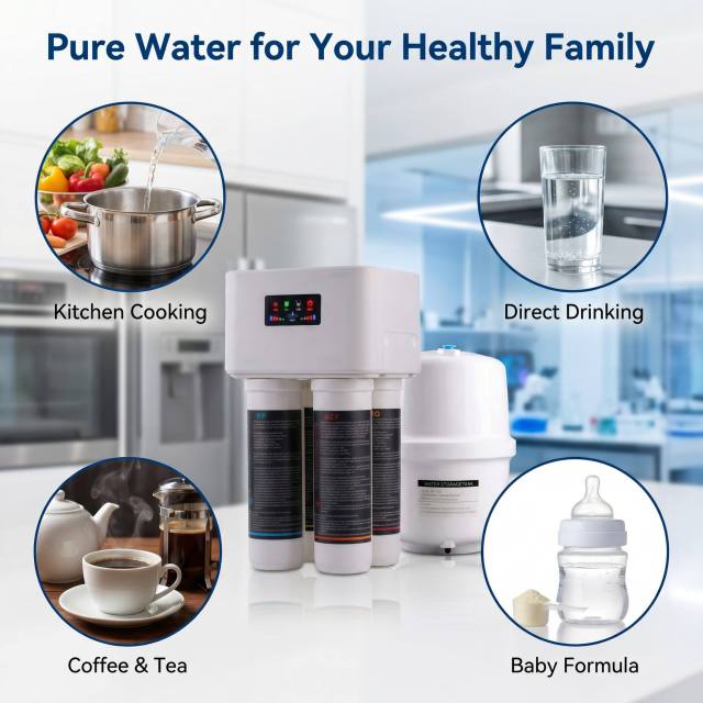 Reverse Osmosis Purifier System Quick Connect Under Sink RO Water Filter 100G for Home RV Outdoor ODM OEM,Reverse Osmosis Purifier System Quick Connect Under Sink RO Water Filter 100G for Home RV Outdoor ODM OEM,Purithm