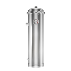 Reusable PVDF Membrane Water Purifier Whole House Vertical Pipeline 304 SS Housing Easy Clamp Disassembly Pressure Gauge,Reusable PVDF Membrane Water Purifier Whole House Vertical Pipeline 304SS Housing Easy Clamp Disassembly Pressure Gauge 10000L,Purithm
