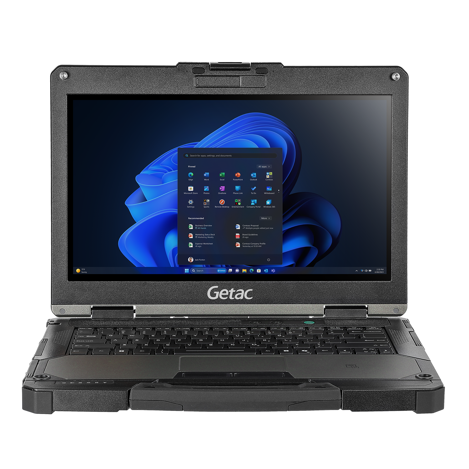 Rugged Computers B360 – Fully Rugged Laptop for Military and Industrial Applications