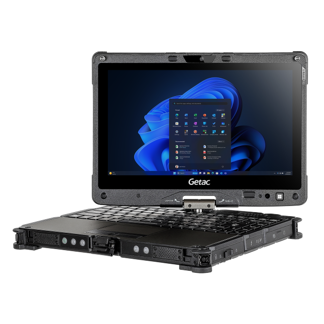 Rugged Tablets V110 – Convertible Rugged Windows Tablet for Mobile Field Applications