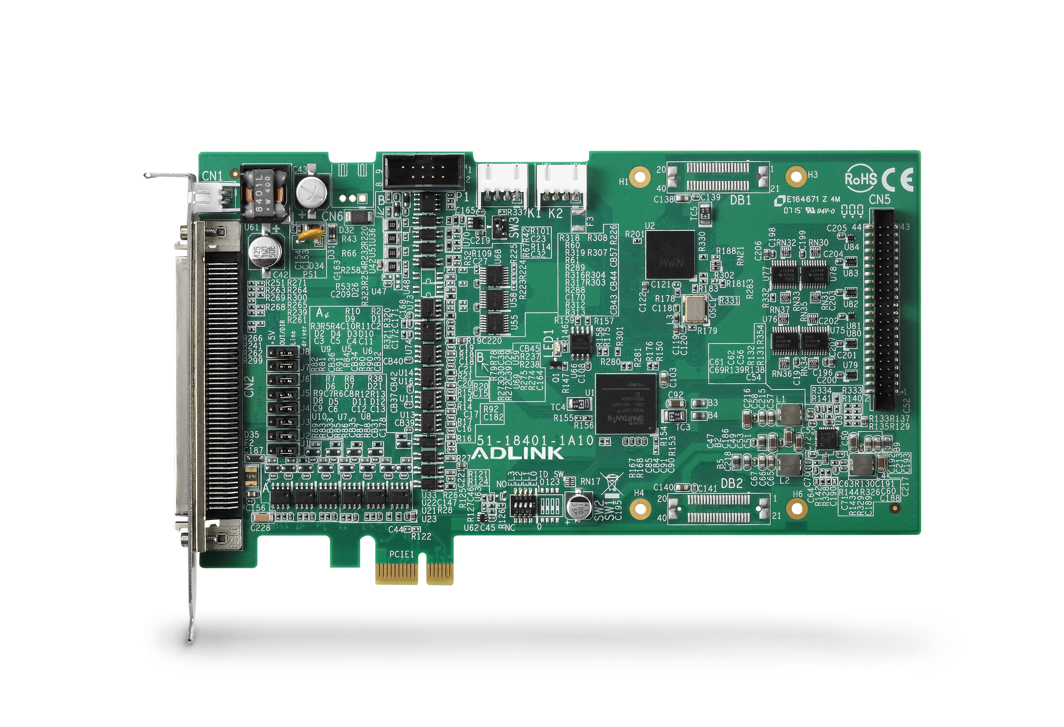 Multifunction Data Acquisition Card PCIe-8154 – High-Speed Industrial Interface for Precision PC Motherboard Systems