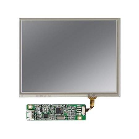 5.7-inch VGA Industrial Display Kit with Touch Screen Solution and LVDS Interface