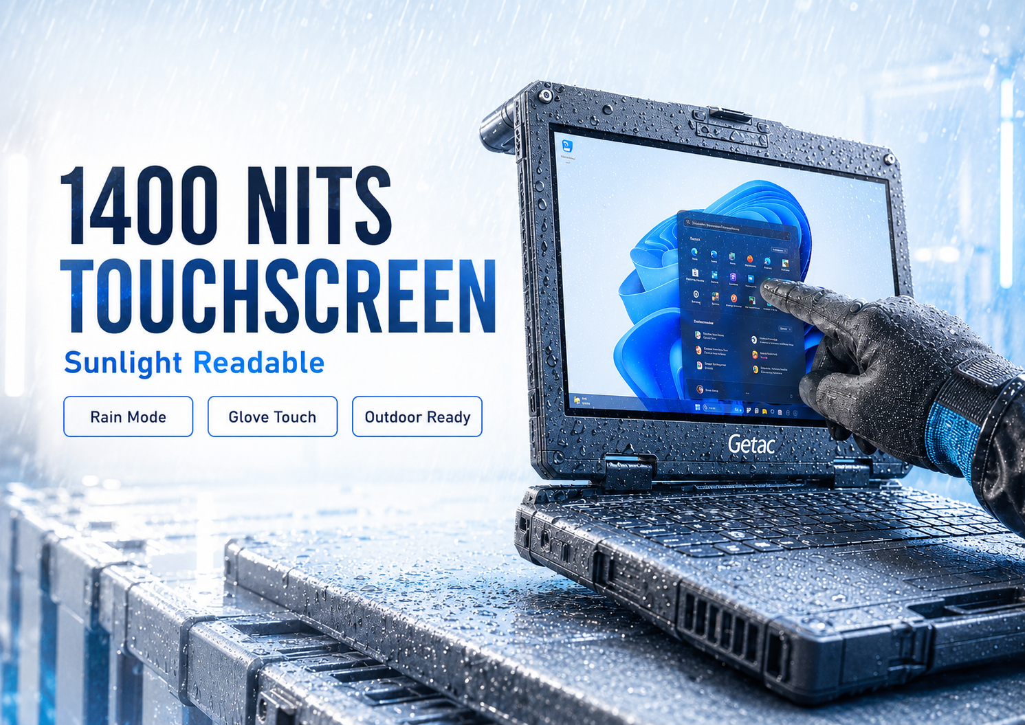 Getac B360 Fully Rugged Laptop | 13.3" Industrial Notebook