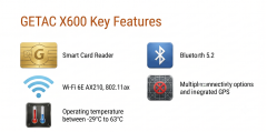 Getac X600 Fully Rugged Laptop for Defense, Field Service & Industrial Applications