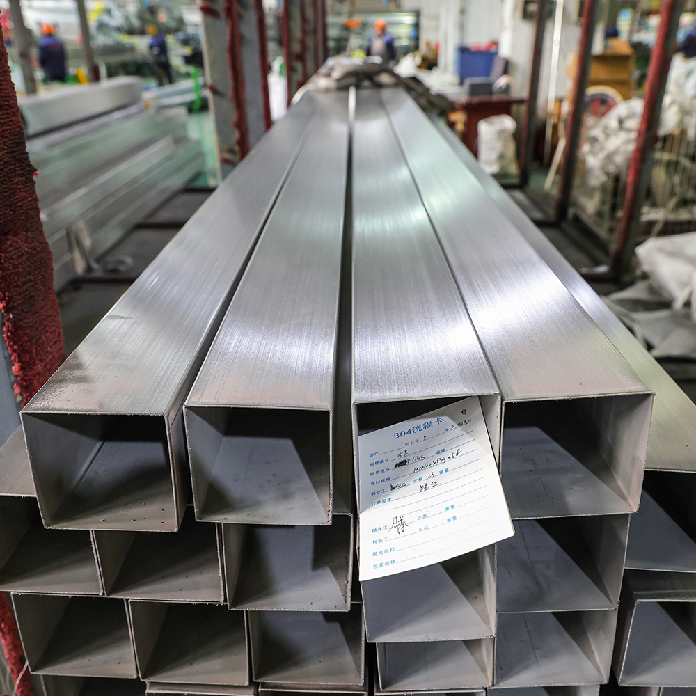 Rectangular Stainless Steel Pipe