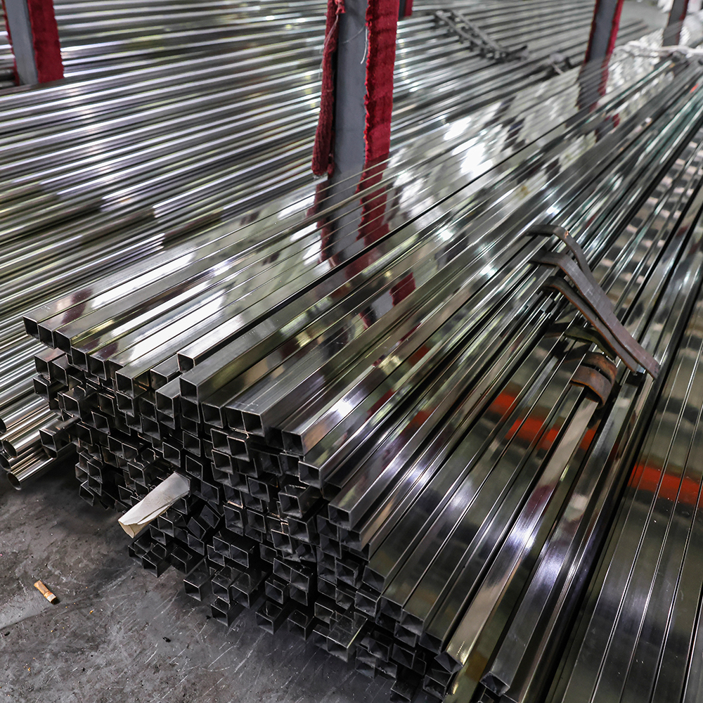 Square Stainless Steel Decorative Pipe